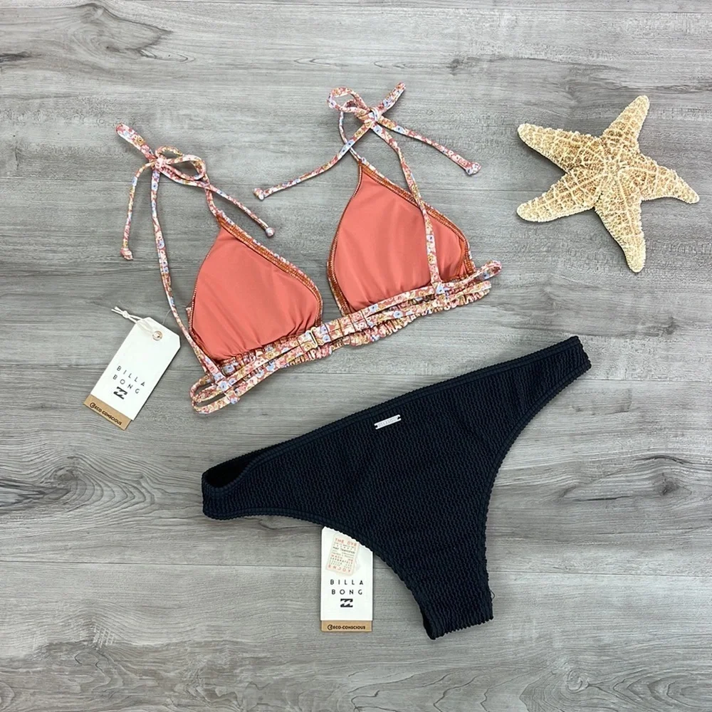☀️BILLABONG☀️ CHASE THE SUN DBL SUMMER HIGH ISLA BIKINI SET